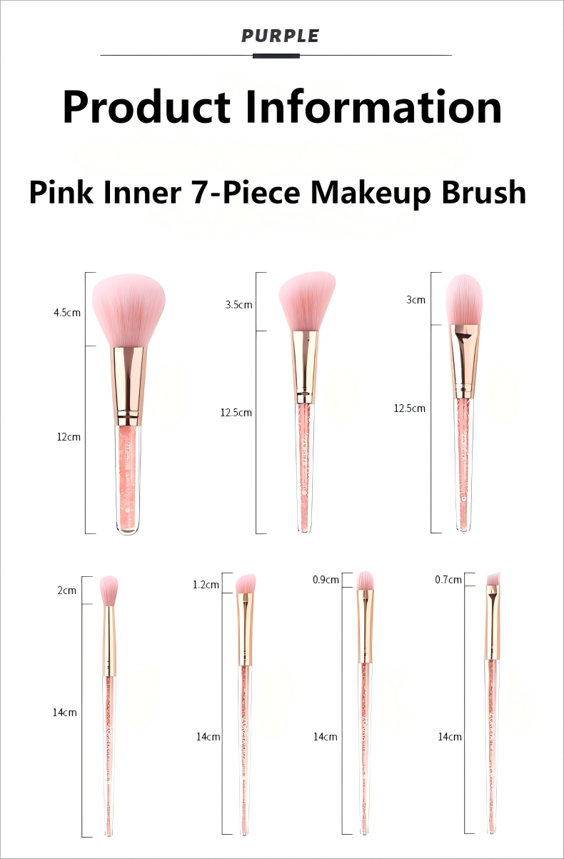 Professional Makeup Brush Set – Ultra Soft & Complete Kit