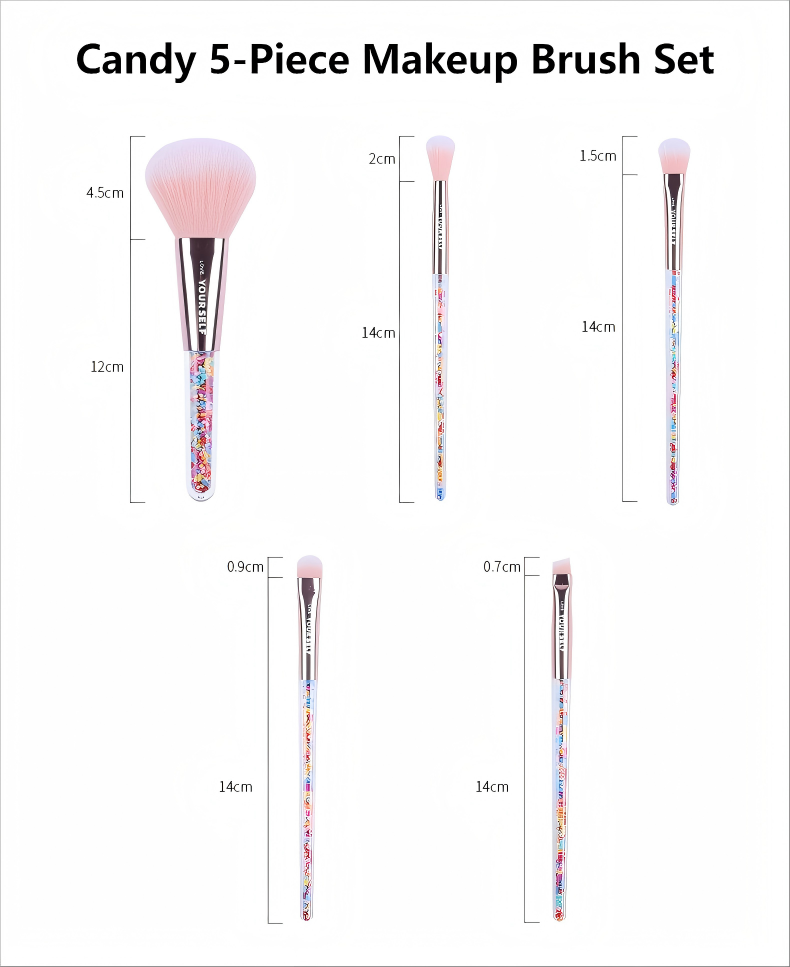 Professional Makeup Brush Set – Ultra Soft & Complete Kit
