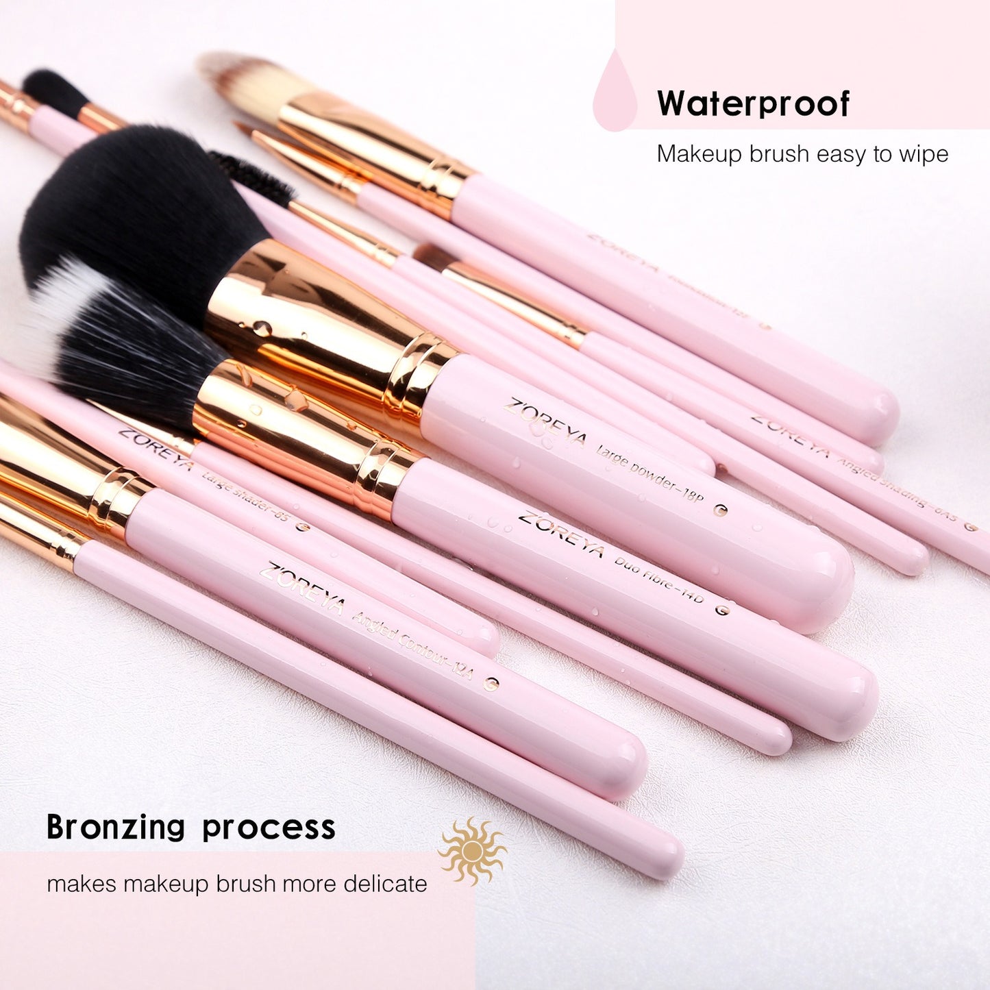 makeup brush set