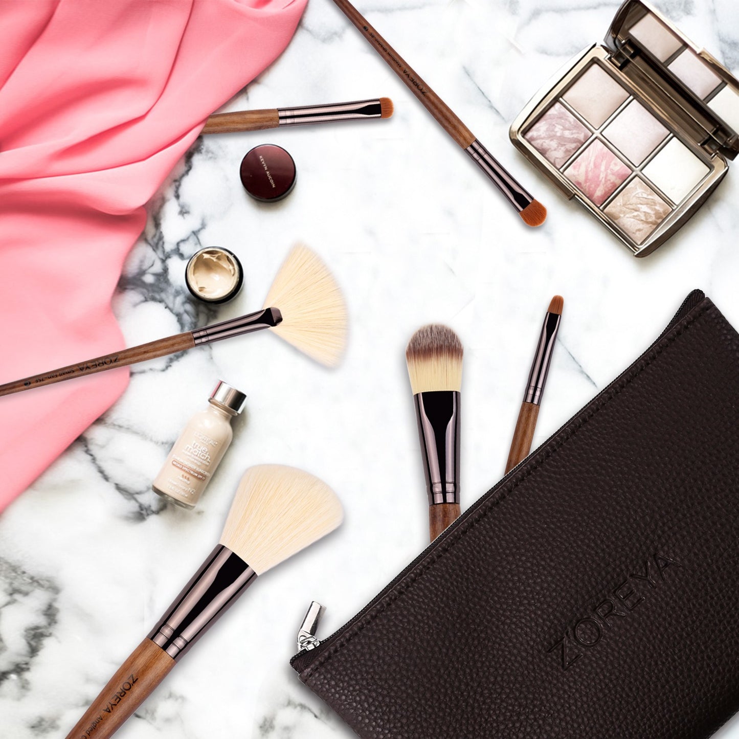 makeup brush set
